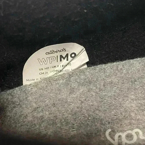 Allbirds Mens Black Shoes main image 5